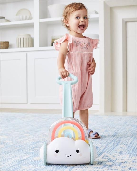 Actual product image Skiphop Silver Lining Cloud Push Toy