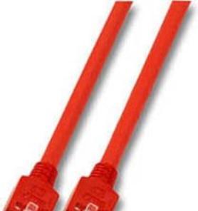 Immagine prodotto EFB Elektronik Produttore: Cavo patch crossover RJ45 SF/UTP, Cat.5e, TM11, UC300, 2m, rosso Il in (S/UTP, CAT5e, 2 m)