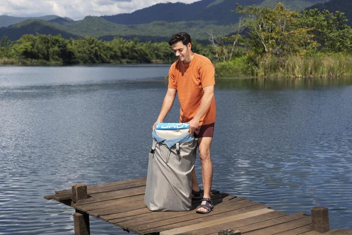 Actual product image Bestway Hydro Force Oceana CompactAir Inflatable Stand-Up Paddleboard Set with Built-in Pump 3.05 m
