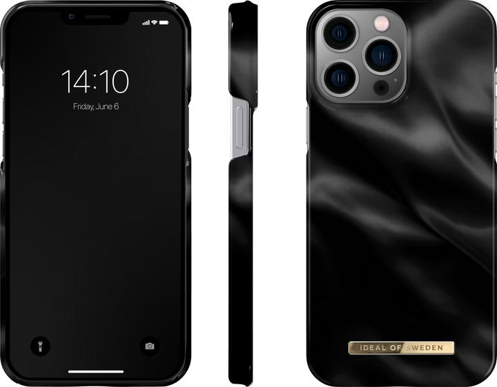 Produktbild iDeal Of Sweden Designer Hard-Cover Black Satin (Apple iPhone 13 Pro Max)