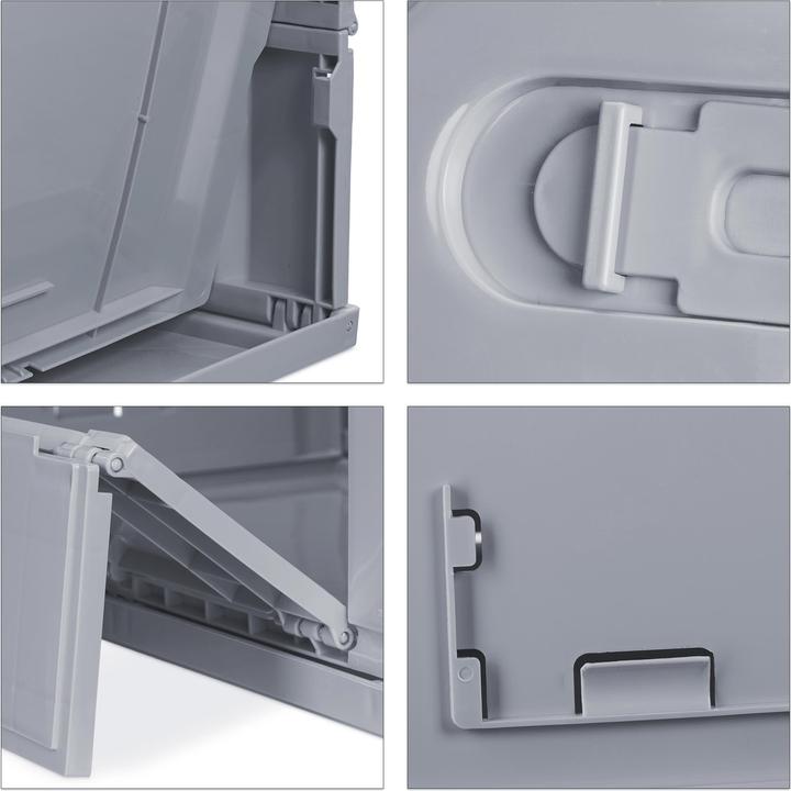 Image du produit Relaxdays Boîte de transport (58.5 x 39.5 x 32.5 cm, 60 l)