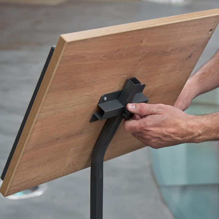Actual product image Rocada Info display, DIN A3, 132x40x30cm, magnetic