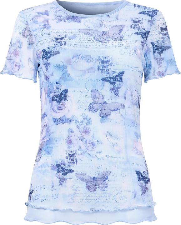 Actual product image Joe Browns Butterfly Print Mesh Top (44)