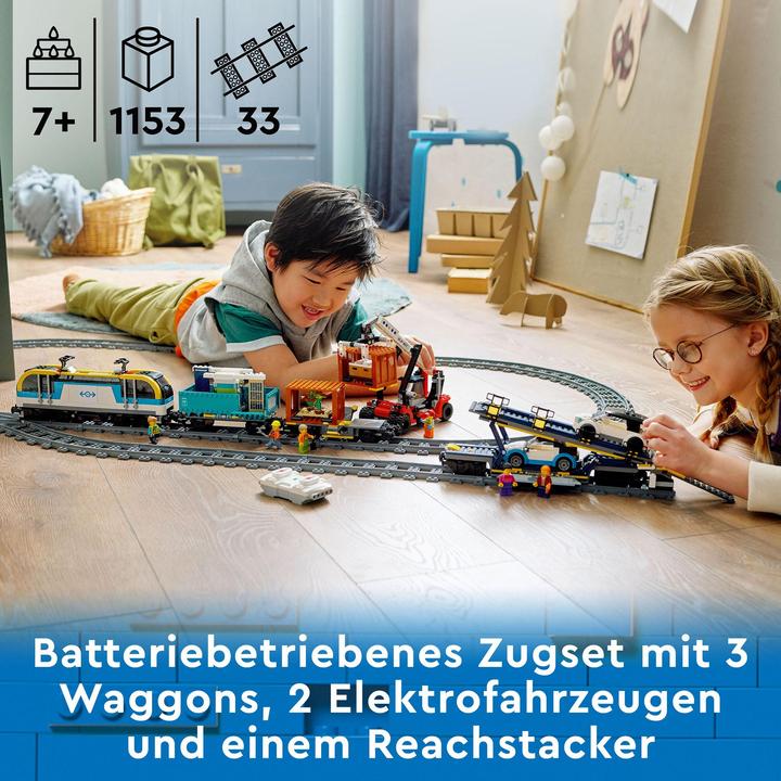 Produktbild LEGO Güterzug (60336, LEGO City)