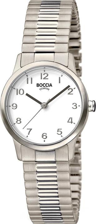 Actual product image Boccia 3318-01 Ladies Watch Strap Titanium 27mm 5ATM (Analogue wristwatch, 27 mm)