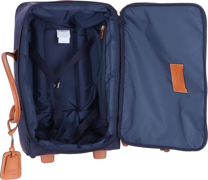 Actual product image Brics Travel Bag with Wheels "Life" 55cm (Blue) (40 l, Hand luggage (up to 50 litres))