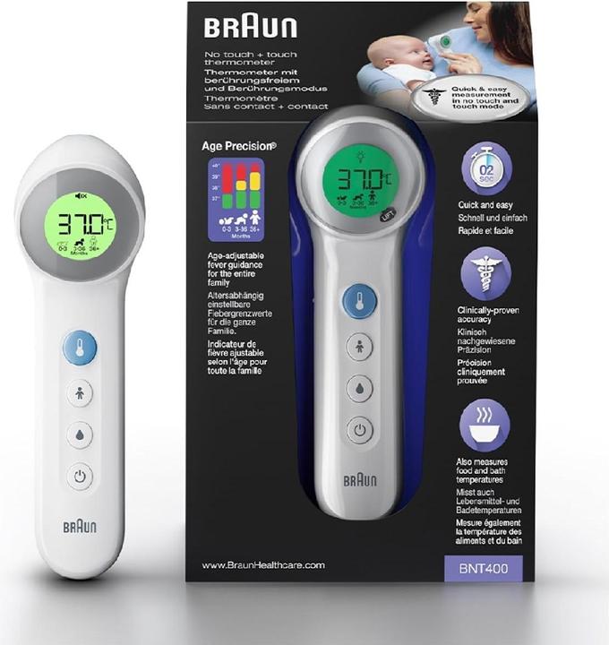 Image du produit Braun BNT 400 No Touch (Sans contact, Front)