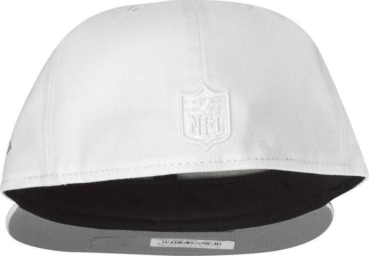 Produktbild New Era 59Fifty Fitted Cap - NFL SHIELD Logo weiss - 7 7/8 (7 7/8)