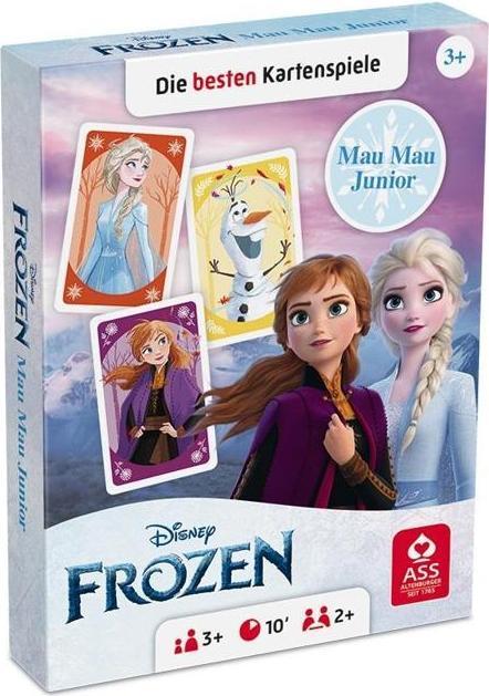 Image du produit ASS Altenburg Disney The Ice Queen - Mau Mau Junior, pour 2-4 joueurs, à partir de 3 ans (FR edition) (Allemand)