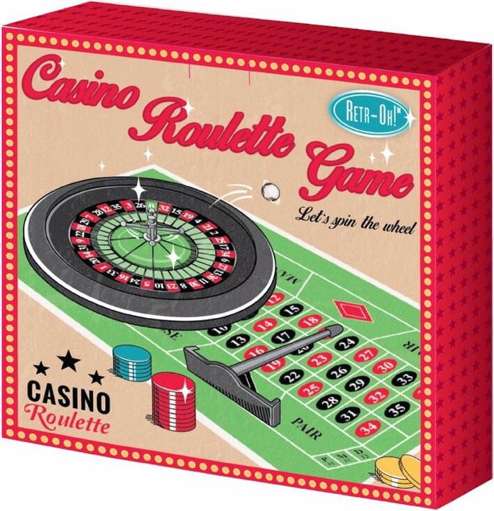 Actual product image Retr-Oh Casino Roulette (German, Spanish, French, Italian, English)