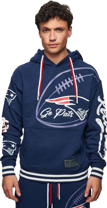 Image du produit Recovered Re:covered Fleece Hoody - PATCHES New England Patriots (3XL)