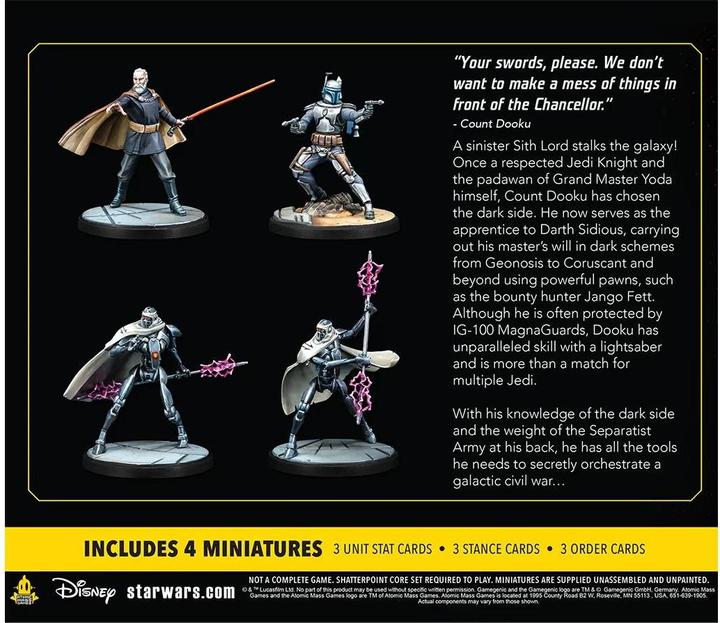 Immagine prodotto Atomic Mass Games Star Wars: Shatterpoint - Twice The Pride Squad Pack (Pride Comes Before the Fall), espansione (Multilingue)