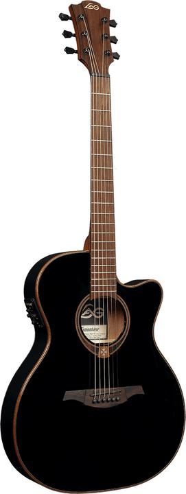 Image du produit LÂG T118ASCE (Guitare semi-acoustique, Acajou, Bois de cèdre)
