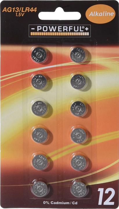 Koopman Knopfbatterien (12 Stk., LR44)