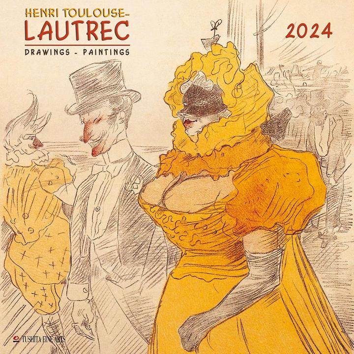 Produktbild Henri Toulouse-Lautrec 2024 (30 x 30 cm, Harter Einband, Englisch, Italienisch, Französisch, Tschechisch, Niederländisch, Spanisch, Deutsch, Polnisch)