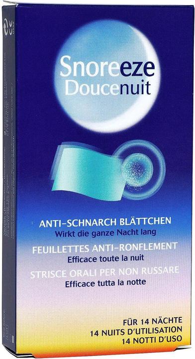 Produktbild Snoreeze Doucenuit Anti-Schnarch Blättchen