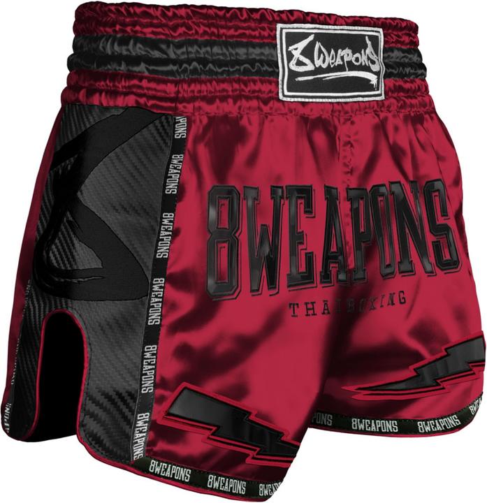 Produktbild 8Weapons 8 WEAPONS Muay Thai Shorts Carbon Red Dawn (XL)