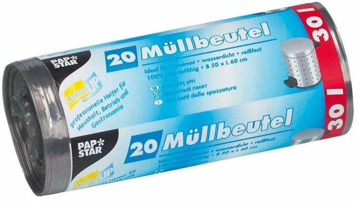 Actual product image Papstar Waste bags 30 l (20 x, 30 l)