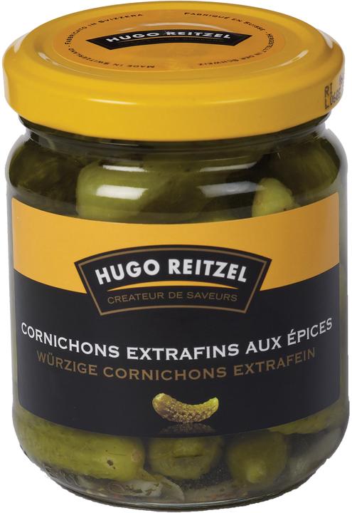 Produktbild Hugo Reitzel Cornichons extrafein (210 g)