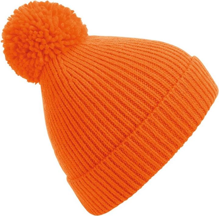 Produktbild Beechfield Engineered Ripp Strickbommelmütze (One Size)