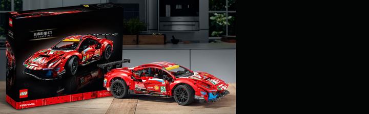 Produktbild LEGO Ferrari 488 GTE (42125, LEGO Technic)