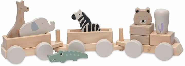 Immagine prodotto Jollein Ferrovia in legno Jungle Jambo