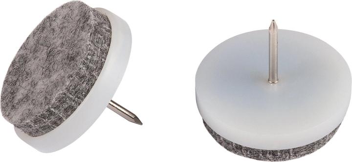 Image du produit Fix-o-moll Patins de feutre avec clou 4 mm / Ø 28 mm 4 x (Planeurs en feutre, 4 pièce(s))