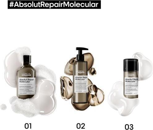 Image du produit L'Oréal Professionnel L ÌOréal Professionnel - Masque sans rinçage pour cheveux abîmés Absolut Repair Molecular ( (100 ml)