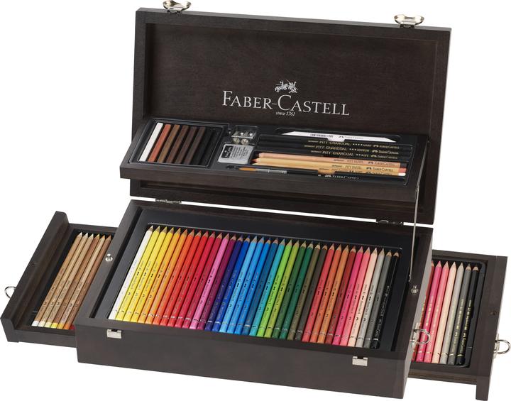 Image du produit Faber-Castell Collection de caisses en bois Art&Graphique (Multicolore, 125 x)