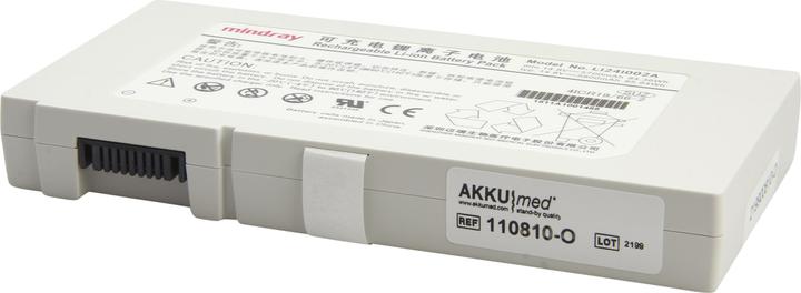 Actual product image AccuCell Datascope Mindray Ultrasound Scanner M9, TE7, FRU Battery - Ref. LI24I002A (2 pcs., Device specific, 5700 mAh, Rechargeable battery)