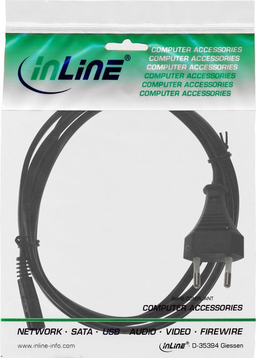 Image du produit InLine fiche d'alimentation sur prise Euro 8 (1.50 m)