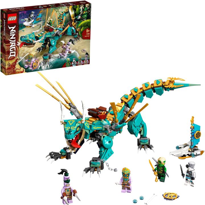 Produktbild LEGO Dschungeldrache (71746, LEGO Ninjago)