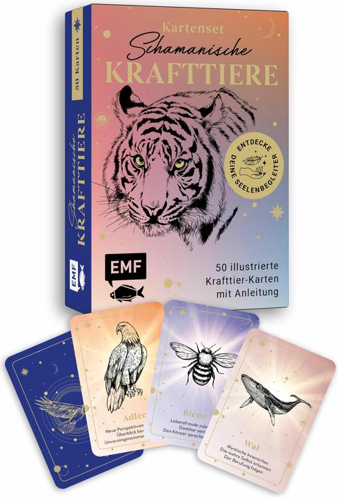 Produktbild Maier:Kartenset: Schamanische Krafttier (Deutsch, Benjamin Maier, 2022)