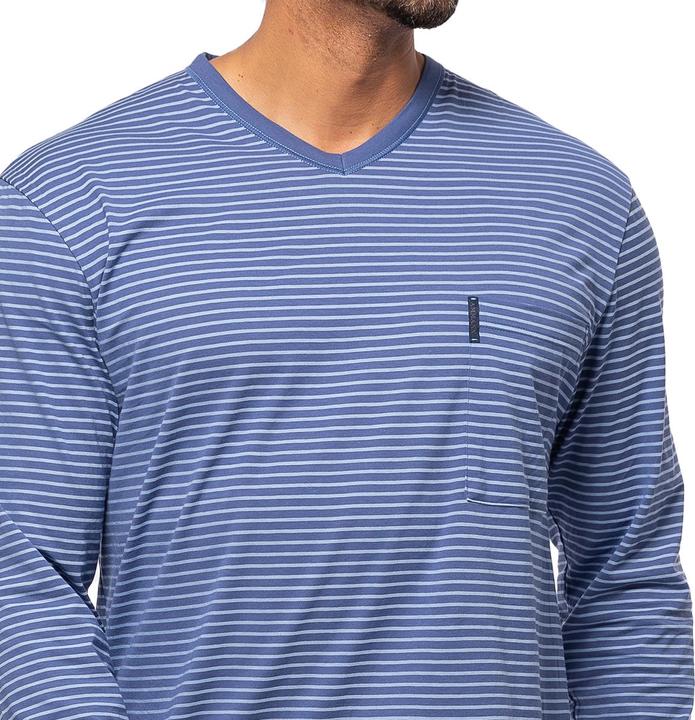Immagine prodotto Ammann Pigiama in cotone extra leggero a maniche lunghe (60, 4XL)
