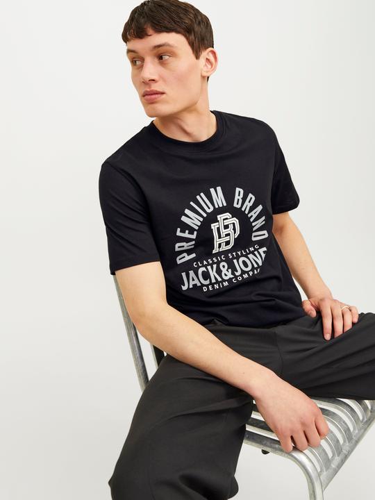 Image du produit Jack & Jones Imprimé col rond T-shirt T-shirt (XS)