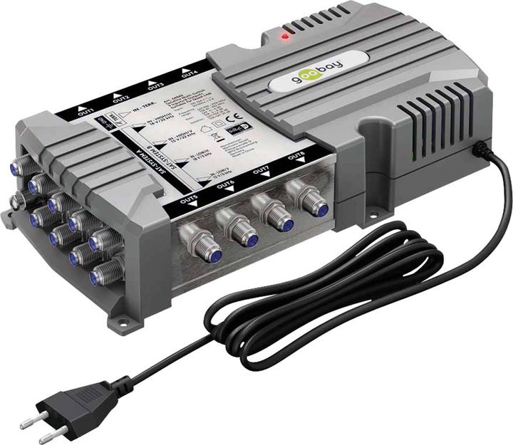 Immagine prodotto Goobay Multi-switch satellitare 9 ingressi/8 uscite (Multiinterruttori)