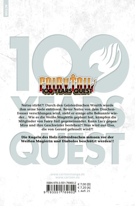 Produktbild Fairy Tail – 100 Years Quest 5 (Deutsch, Atsuo Ueda, Hiro Mashima, 2021)