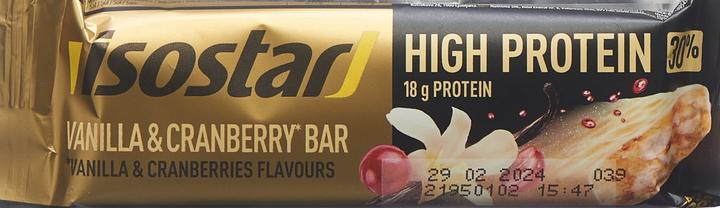 Actual product image Isostar High Protein (Vanilla, Cranberry, 1 pcs., 55 g)