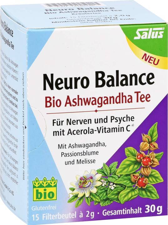 Actual product image Salus Neuro Balance Ashwagandha Tea Organic (30 g)