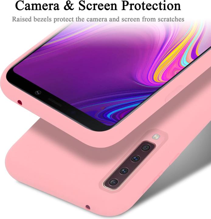 Image du produit Cadorabo Étui en silicone liquide TPU pour Samsung Galaxy A9 2018 (Samsung Galaxy A9 (2018))