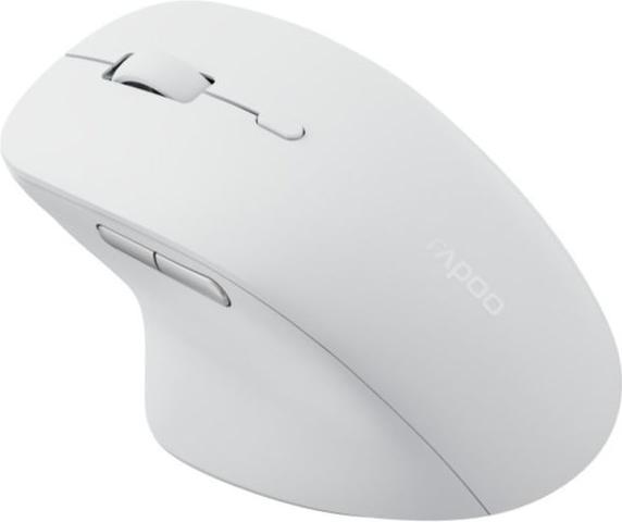 Actual product image Rapoo M50 Plus White Wireless Silent Optical Mouse (Wireless)