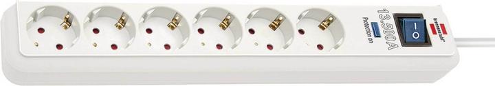 Actual product image Brennenstuhl Eco-Line (6 x, CEE 7/3, 2 m)