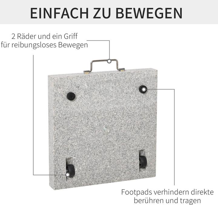 Produktbild Outsunny Sonnenschirmständer