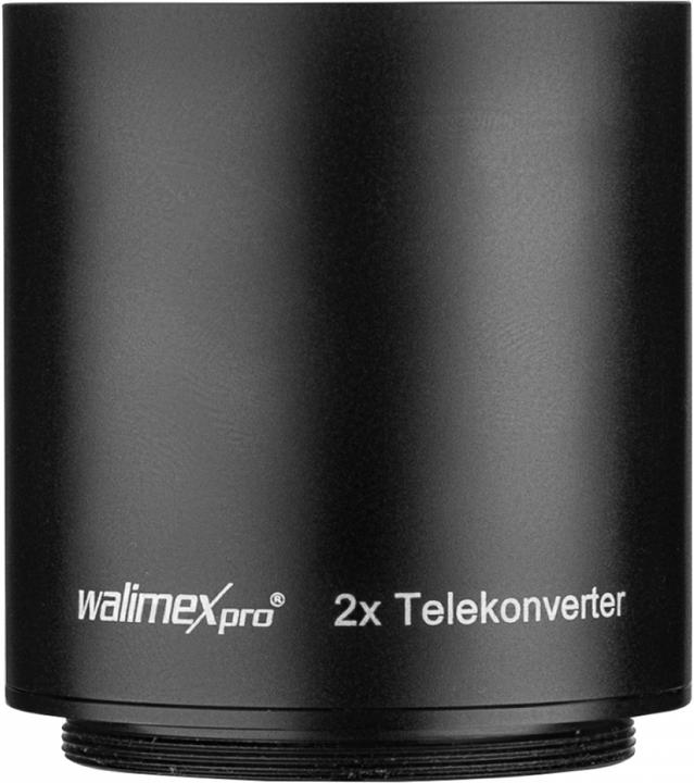 Actual product image Walimex 2x converter T2 (Teleconverter, T2)