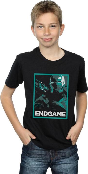 Immagine prodotto Garçons - Maglietta Avengers Endgame War Machine Poster (128)