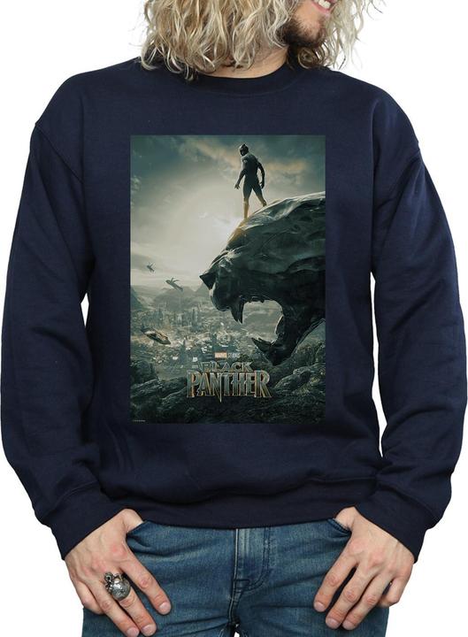 Image du produit Mens Black Panther Poster Cotton Sweatshirt (XL)
