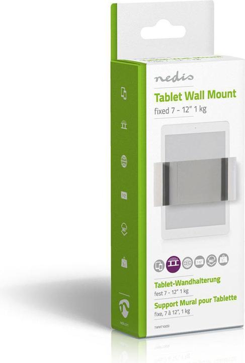 Produktbild Nedis TWMT100SI Halterung Weiss Grau (TWMT100SI)