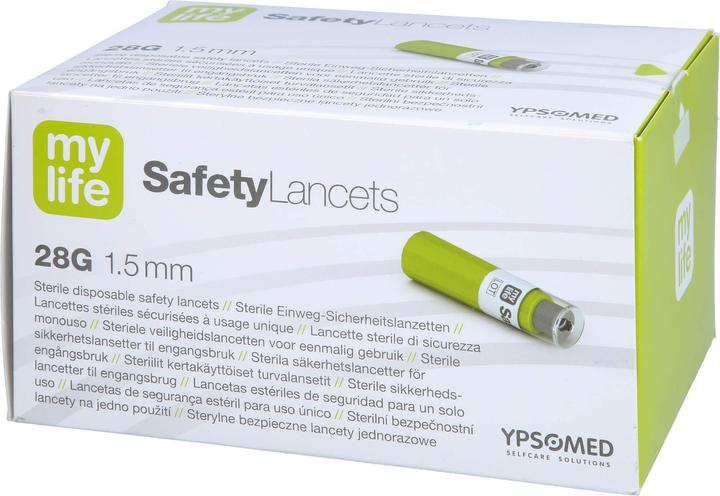 Produktbild Mylife SafetyLancets Sicherheitslanzetten 28G (Lanzette)