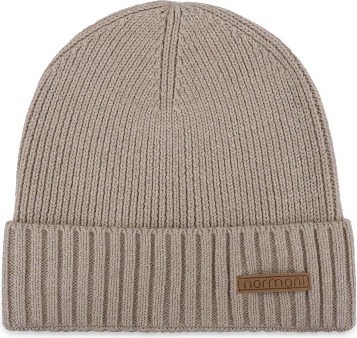 Image du produit Normani Ensemble d'hiver en laine mérinos écharpe et bonnet lisse Yuma - 9115