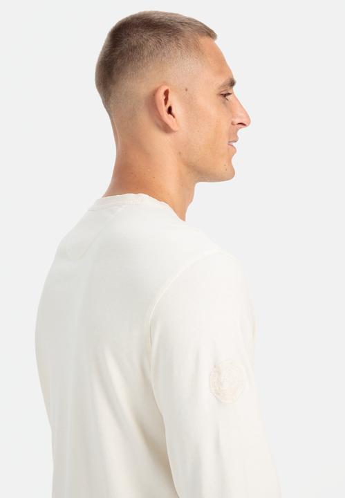 Actual product image Camel Active Long sleeve henley made from organic cotton (L)